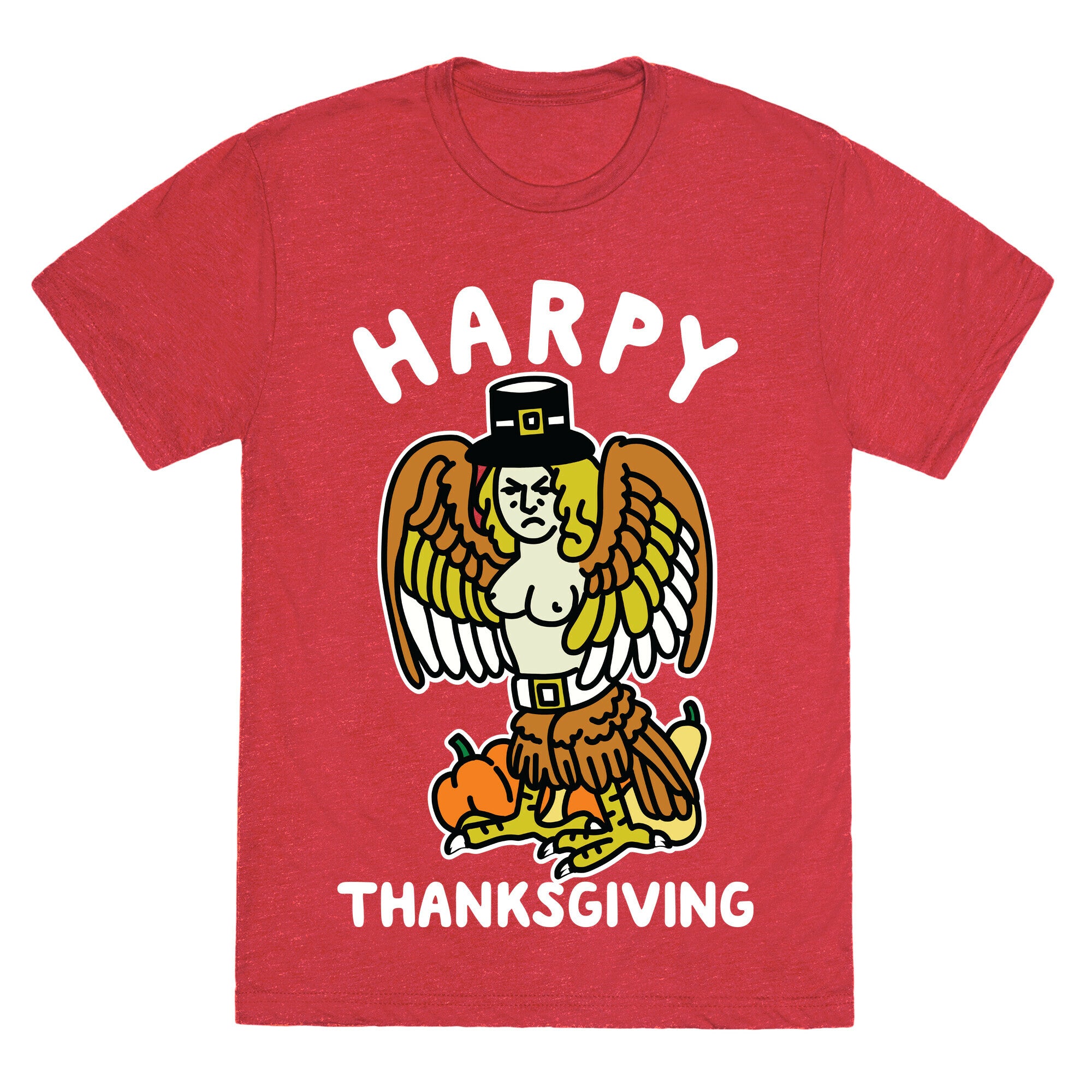 Harpy Thanksgiving Unisex Triblend Tee